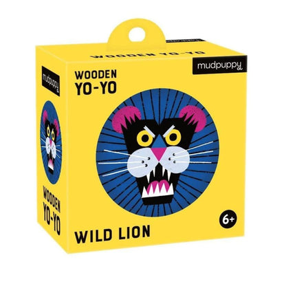 Wooden Yo-Yo - Lion-0