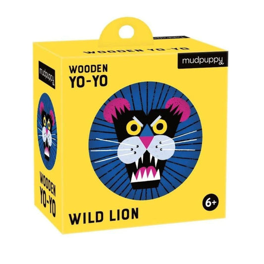 Wooden Yo-Yo - Lion-0